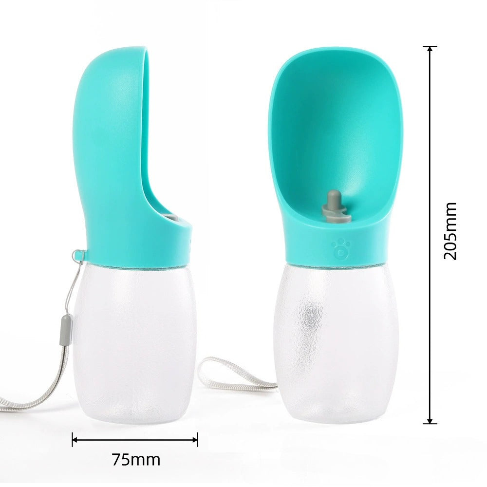Portable Pet Water Bottle - 300ml Travel Dog Water Dispenser for Outdoor Walking