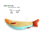 Catnip Fish Toy - Realistic Interactive Cat Teaser