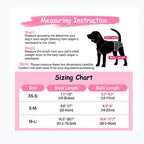 Adjustable Dog Diaper Bands - No-Slide Suspender Clips for Secure Fit, 3 Sizes