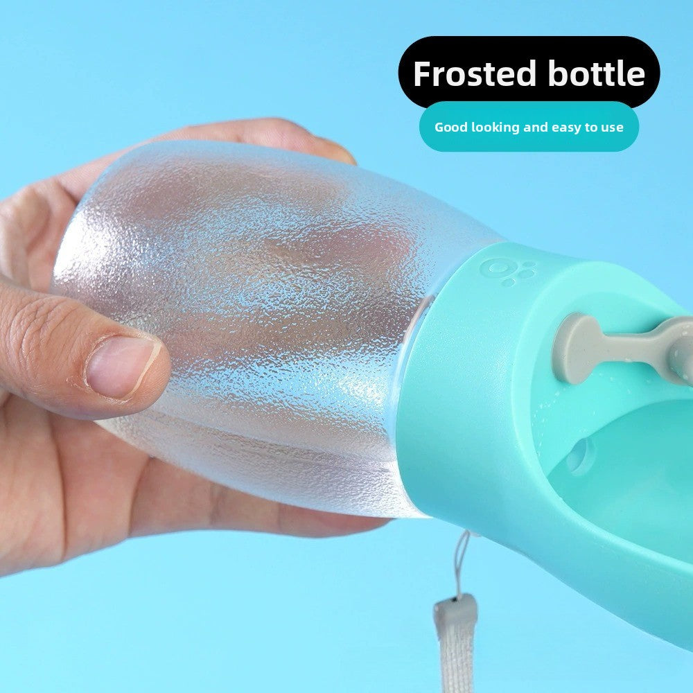 Portable Pet Water Bottle - 300ml Travel Dog Water Dispenser for Outdoor Walking