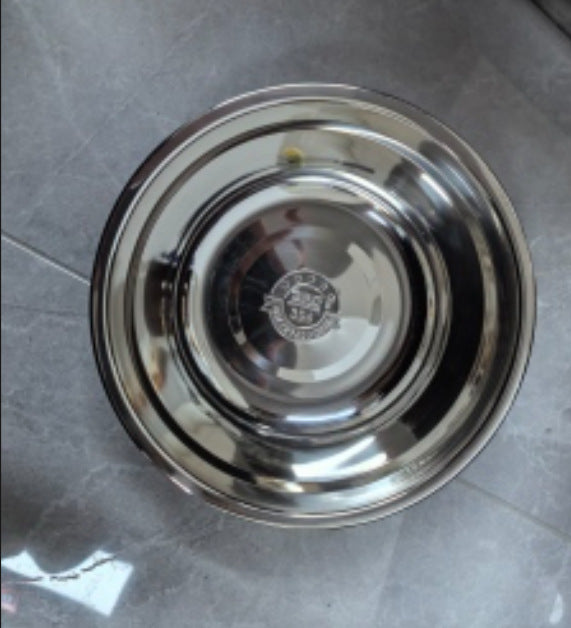 Pet Dog Bowl Cat Bowl Stainless Steel Dog and Cat Food Bowl Vertical Feeder Elevated Double Pet Feeding Bowl Pet Supplies