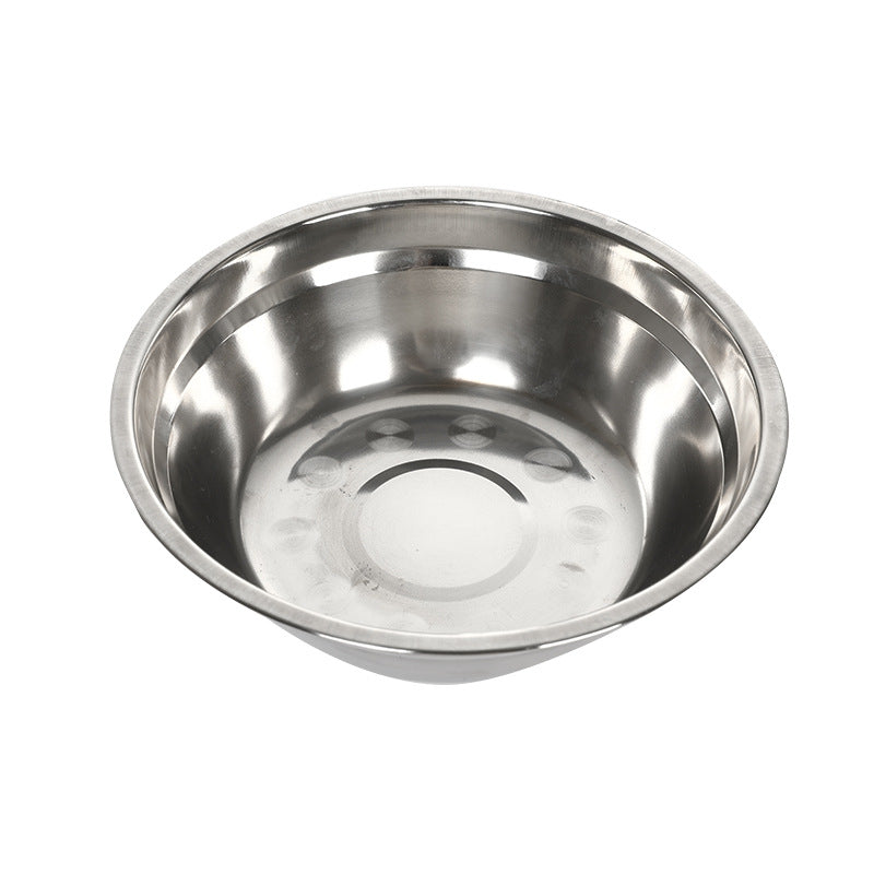 Pet Dog Bowl Cat Bowl Stainless Steel Dog and Cat Food Bowl Vertical Feeder Elevated Double Pet Feeding Bowl Pet Supplies